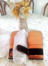 guantoni da boxe (pelle di vacchetta)