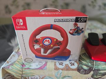 Volante Mario Kart con pedaliera