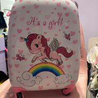 Valigia bimba completa di zainetto