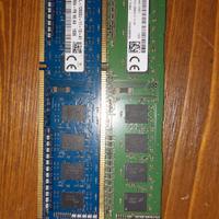 DDR3 8GB (2×4GB) Marche differenti 