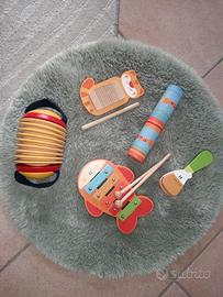 Giochi musicali in legno