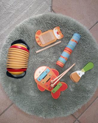 Giochi musicali in legno