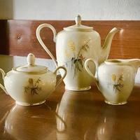 Lattiera zuccheriera e Caffettiera 1950