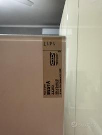 Ikea besta piano di copertura vetro bianco