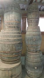 6 BottI in legno da 50- 100 litri del 1900