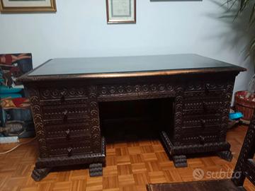 Set vintage intarsiato legno €420 lotto o separati