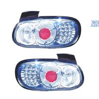 FANALI A LED MAZDA MX5 89-98 FONDO CROMATO