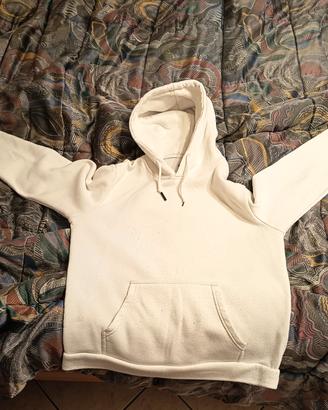 felpa  bianca di lana new west story