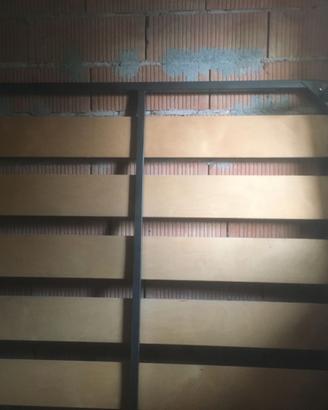 rete matrimoniale ortopedica a doghe in legno