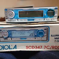 AUDIOLA AUTORADIO FM STEREO SCD347 7C RDS FM