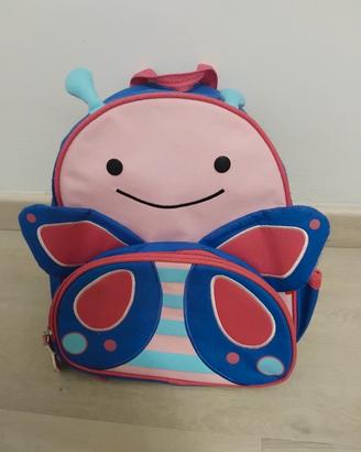 Zainetto bimba farfalla piccolo per materna