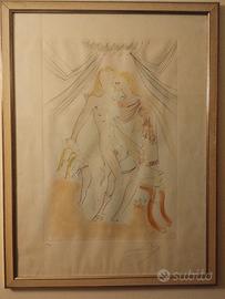 Dalì acquaforte numerata 