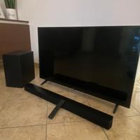 Lg Tv 43’’ con soundbar Samsung