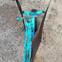 aratro doppio per motoagricola 