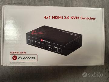 Switch 4K HDMI KVM

-  4KSW41-KVM