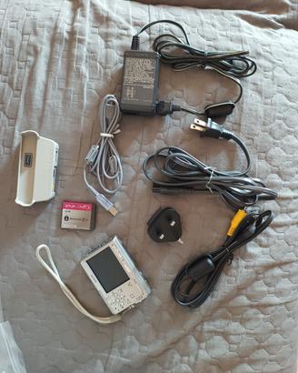 Sony Cyber-shot DSC-T1 GUASTA + Dock e Accessori 