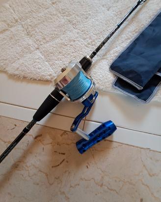 canna e mulinello da pesca