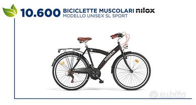 Bicicletta Nilox Esselunga nuova imballata