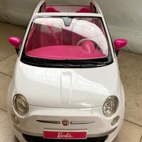 Barbie auto 500 Bianca e rosa