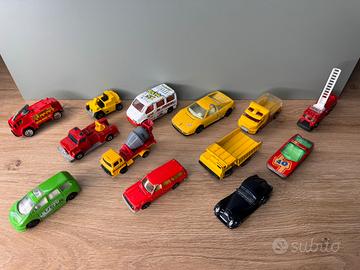 Lotto 13 Modellini vintage obsoleti rari