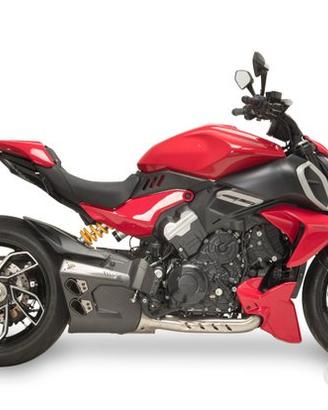 Ducati diavel v4 scarico termignoni 4 uscite