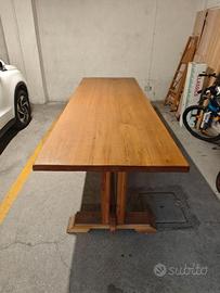 Tavolo in legno massello artigianale – 3 metri