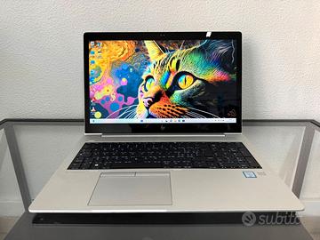 NOTEBOOK HP ELITEBOOK INTEL I7 8665 16GB 15,6"W11