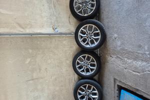 cerchi bmw originali con gomme runflat invernali