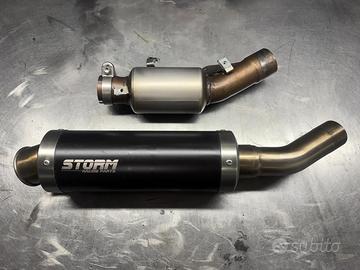 Scarico Storm per Kawasaki Ninja ZX-6R 2009 - 2013