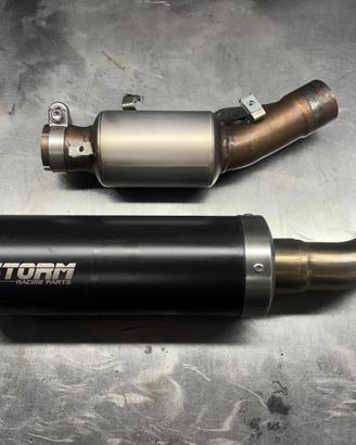 Scarico Storm per Kawasaki Ninja ZX-6R 2009 - 2013