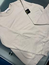 STONE ISLAND Felpa Girocollo Verde Salvia