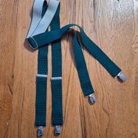 Bretelle Uomo Elastiche Regolabili 4 Clips