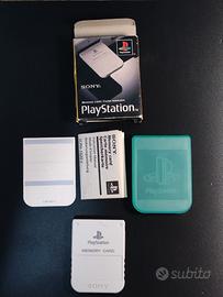 Memory Card Originale PlayStation 1 (PS1) completa