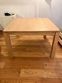 Tavolo in rovere allungabile