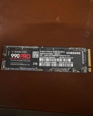 SSd samsung 990 pro 2 tb