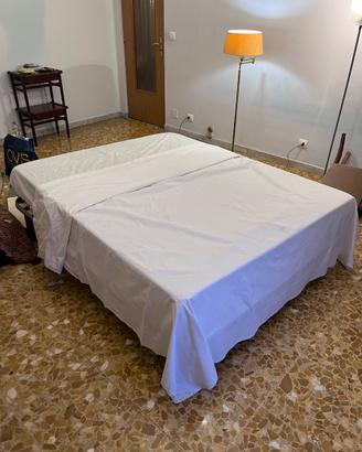 RETE A DOGHE MATRIMONIALE CON MATERASSO MEMORY