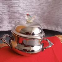 zuccheriera in silver plate antica stile vittorian