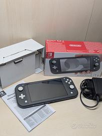 Console Nintendo Switch Lite Grey Cib Serial Match