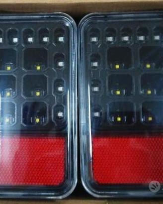 Retronebbia a LED doppia funzione JEEP Wrangler JK