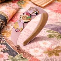 Cerchietto giapponese floreale 