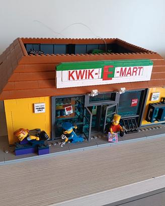 Lego Simpson Jet market Apu