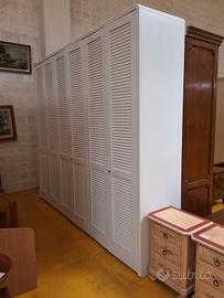 ARMADIO 6 ANTE BIANCO TAPPARELLE 