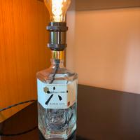 Lampada con bottiglia