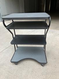 Carrello porta pc e stampante