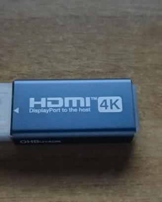 Adattatore DisplayPort a HDMI