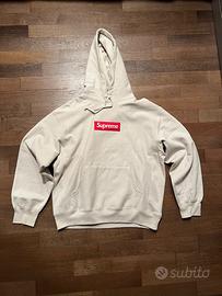 Felpa uomo Supreme box logo, taglia M NUOVA