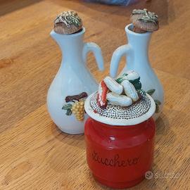 set contenitori da cucina vintage