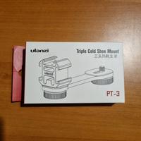 Ulanzi PT-3 Triple Cold Shoe Mount – S