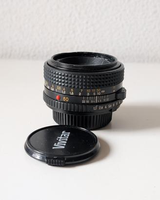 Lente Minolta MD 50mm F 1.7 