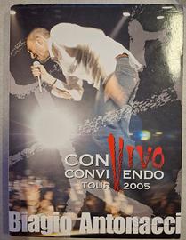 DVD BIAGIO ANTONACCI CONVIVENDO TOUR 2005